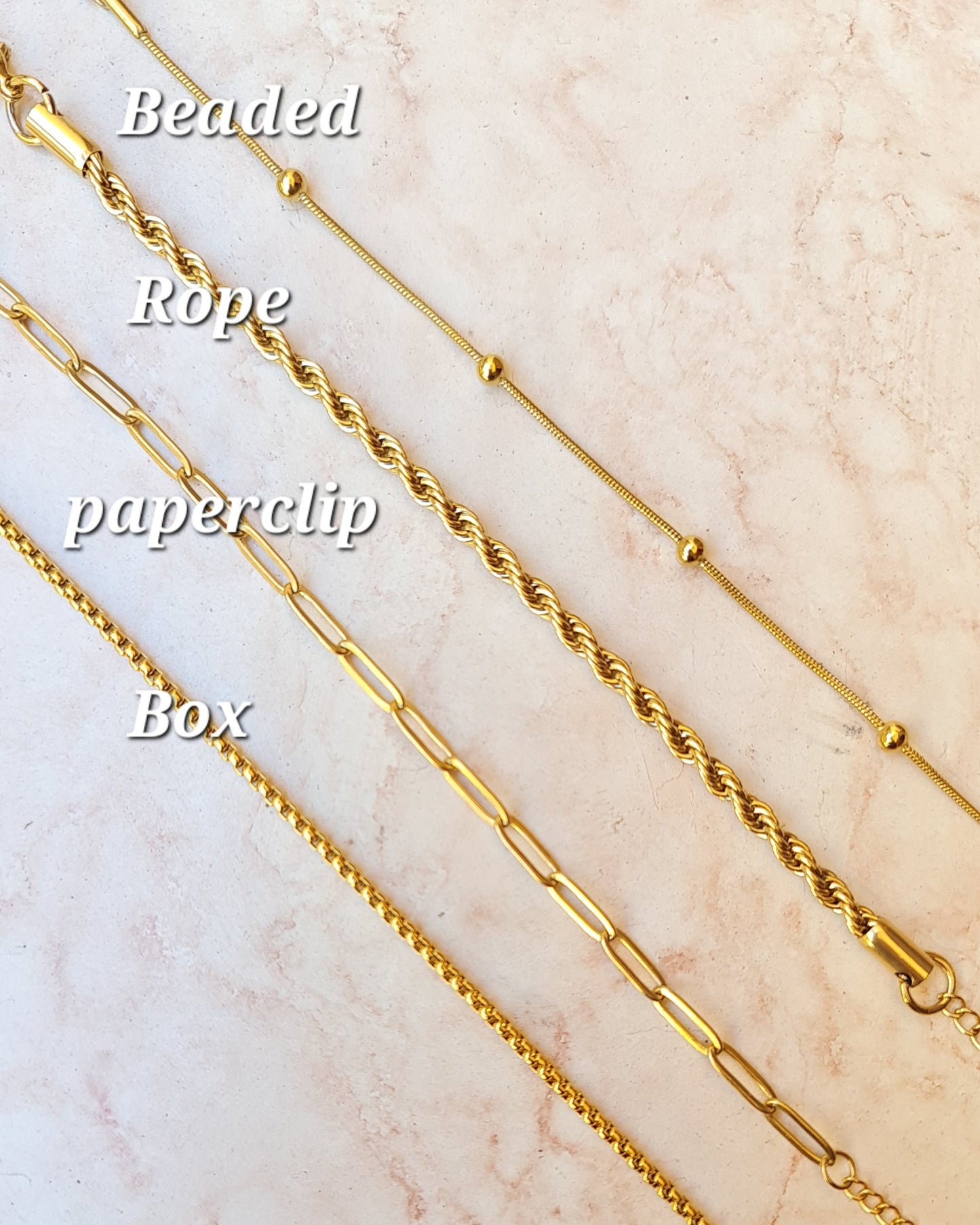 Minimalist Gold Plated Stainless Steel Bracelets