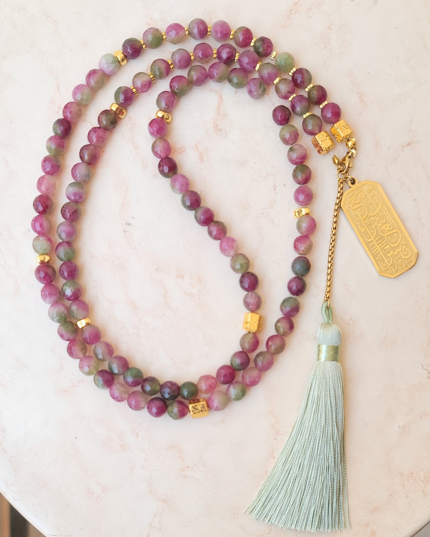99 Wearable Long Agate Sebha / Necklace