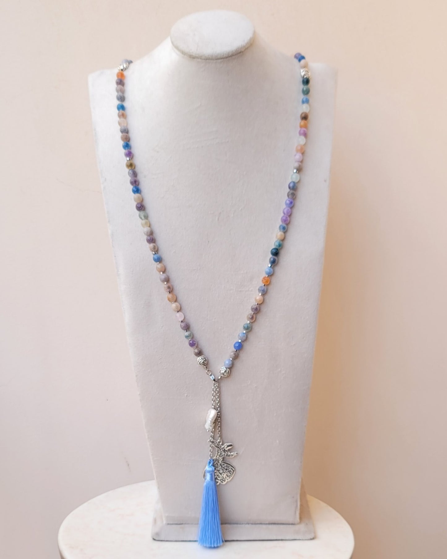 99 Wearable Long Agate Sebha / Necklace