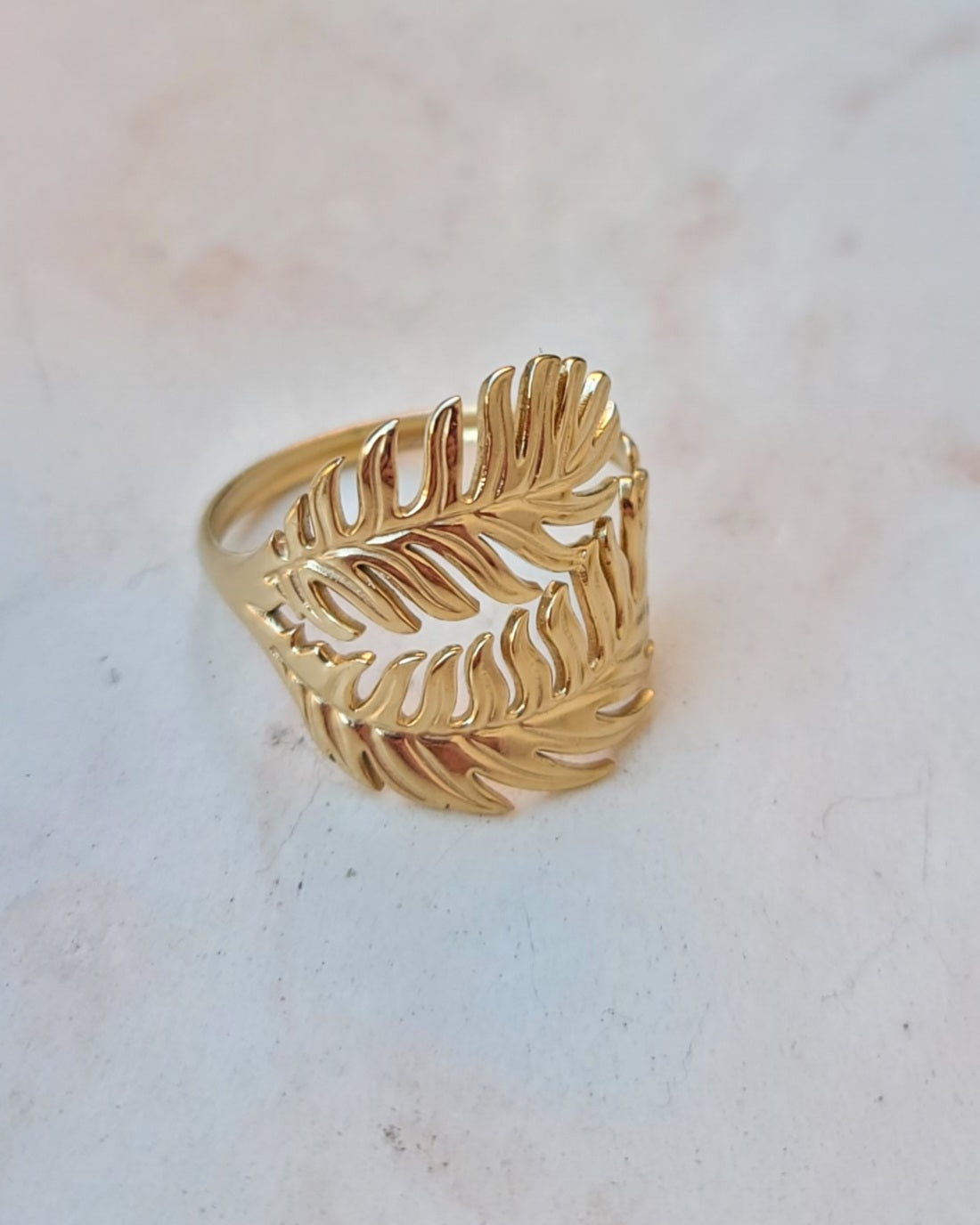 Set Of Four Stainless Steel Rings