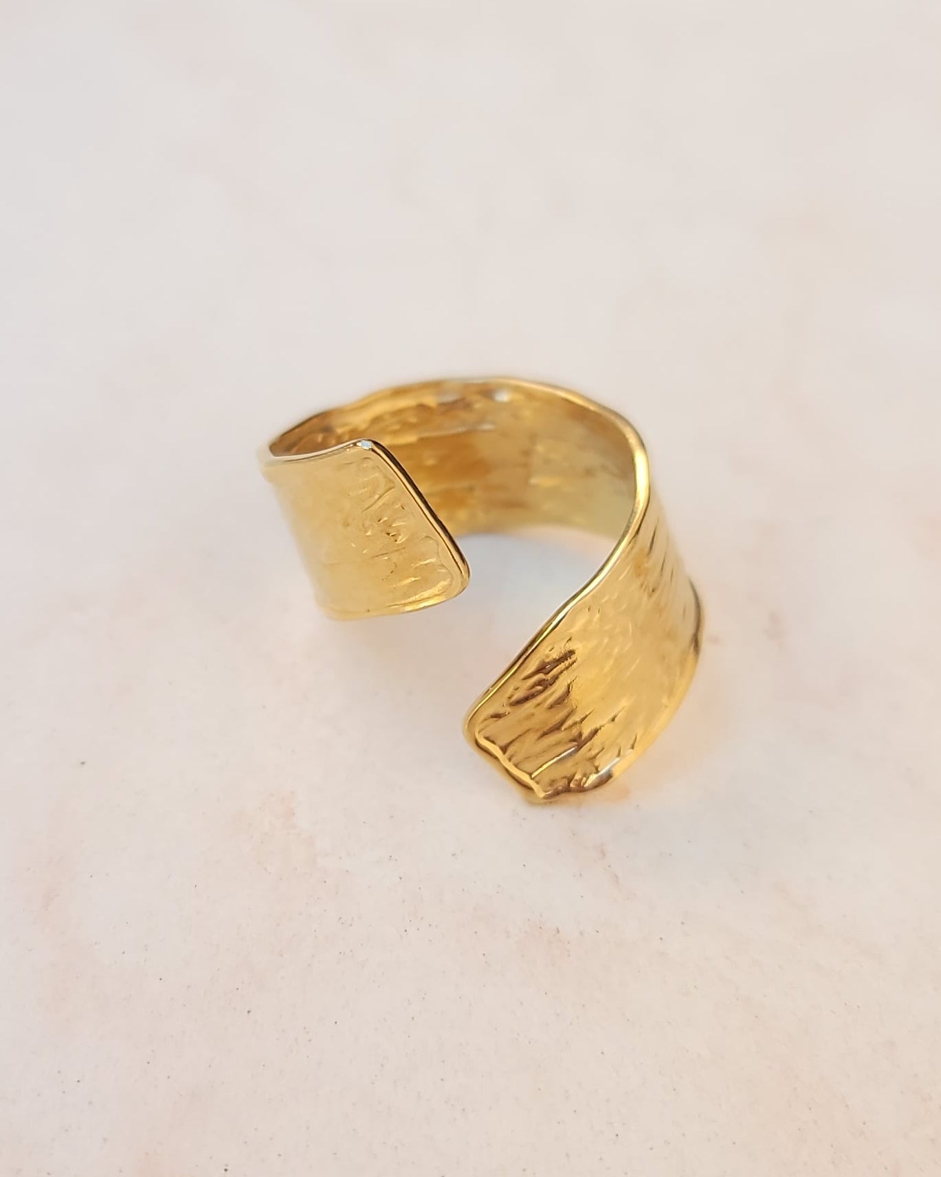 Set Of Four Stainless Steel Rings