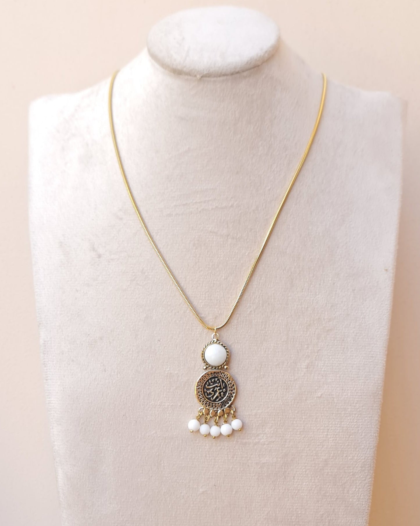 Vintage Copper & Stones Necklaces