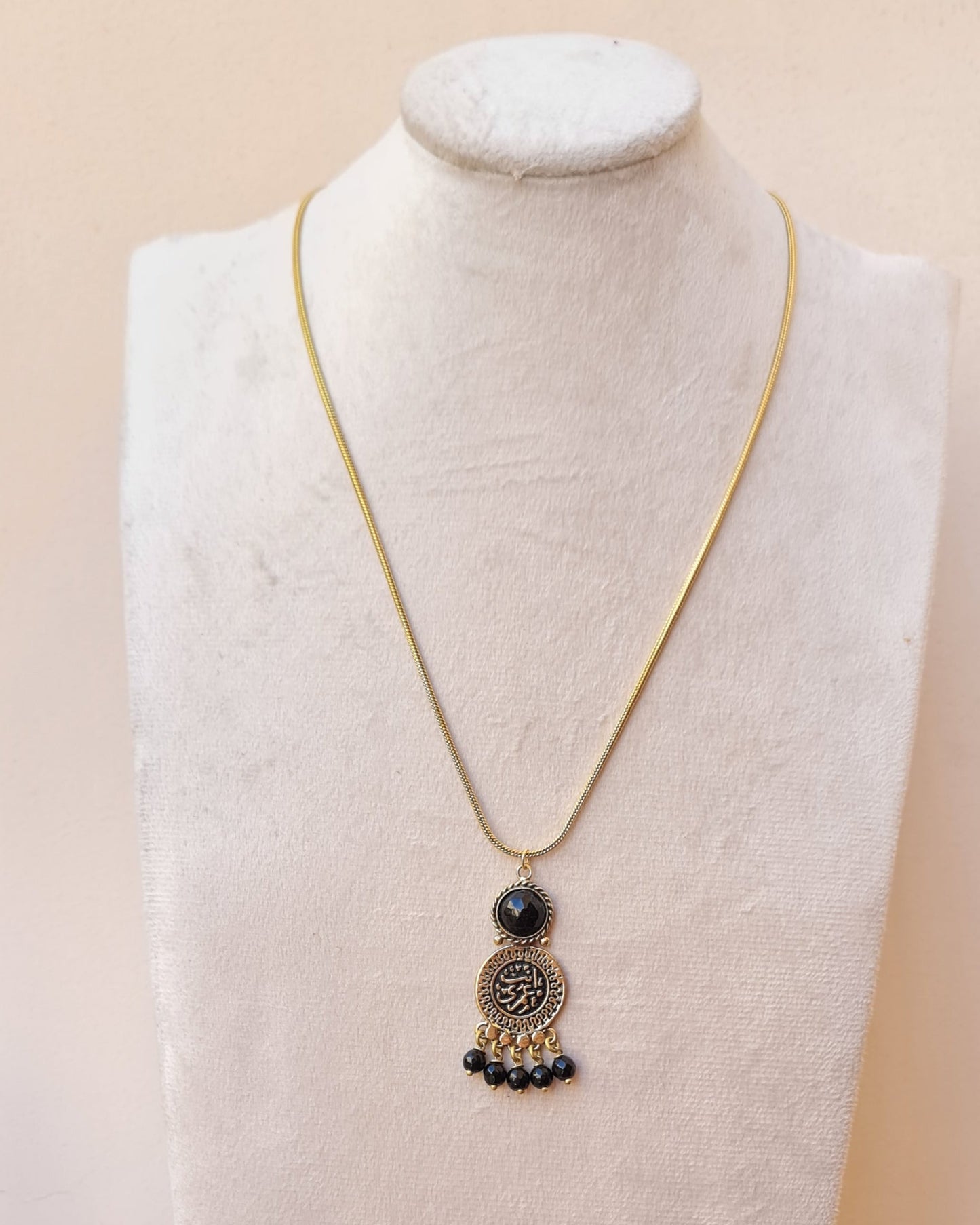 Vintage Copper & Stones Necklaces