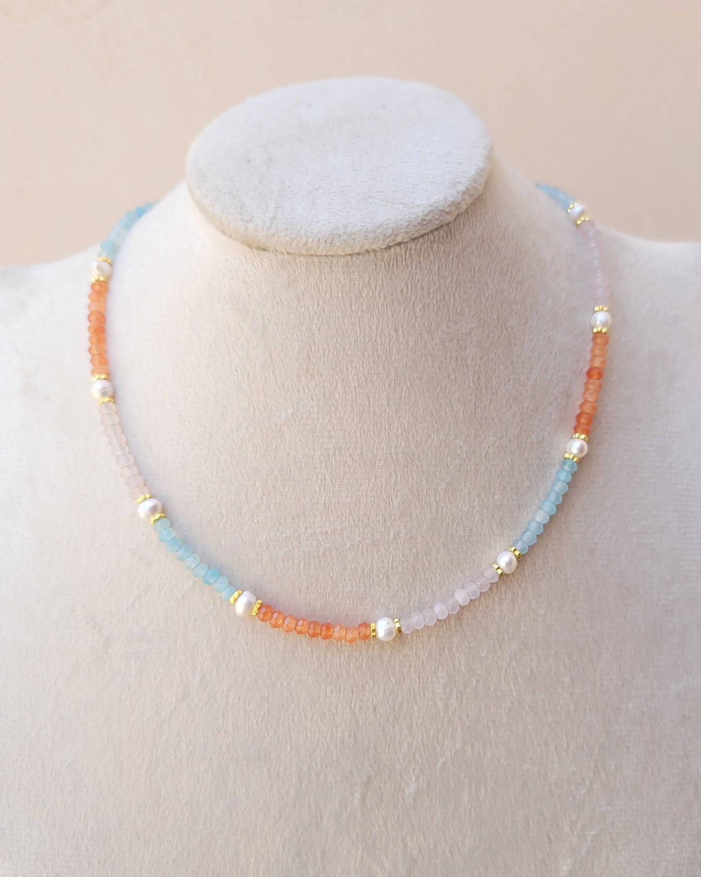 Jade & Freshwater Pearls Necklace