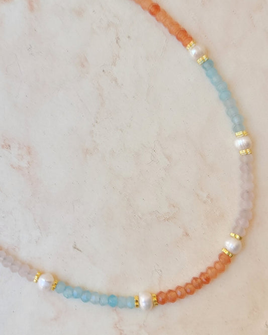 Jade & Freshwater Pearls Necklace