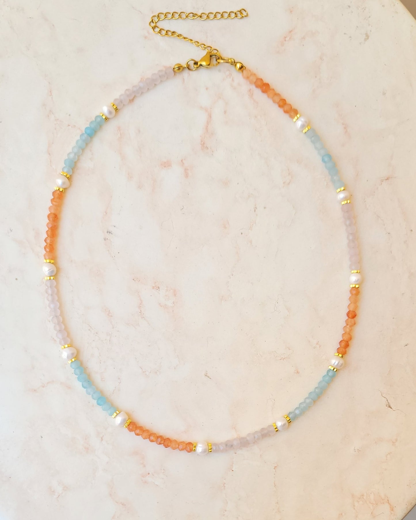 Jade & Freshwater Pearls Necklace