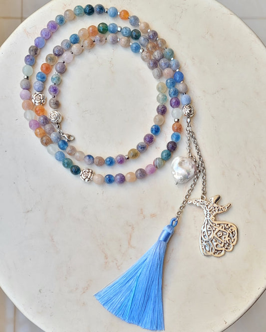 99 Wearable Long Agate Sebha / Necklace