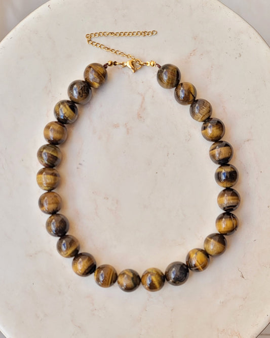 Chunky Tiger's Eye Necklace