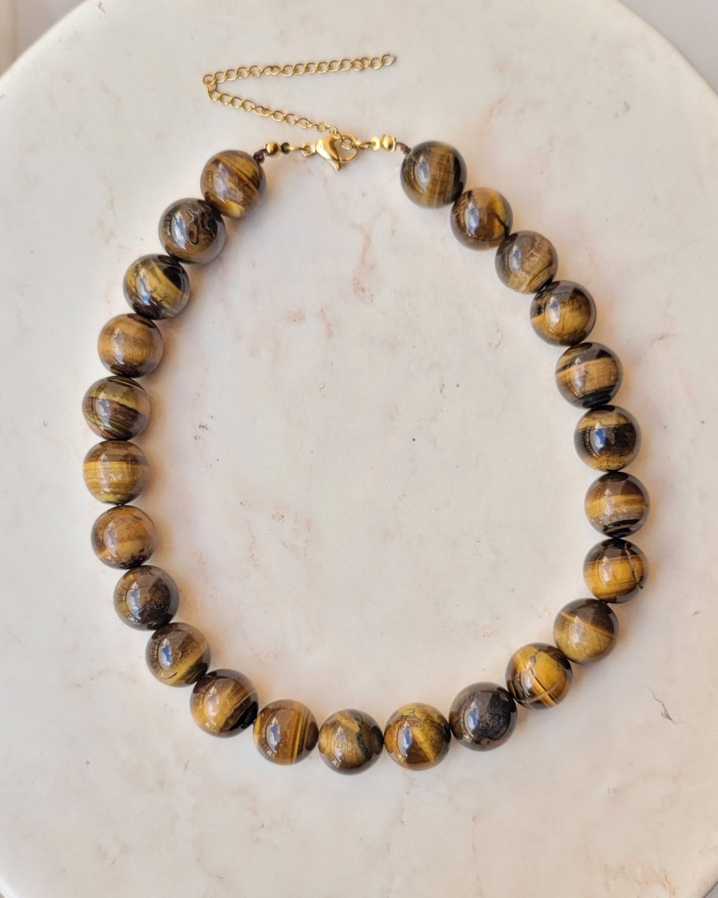 Chunky Tiger's Eye Necklace