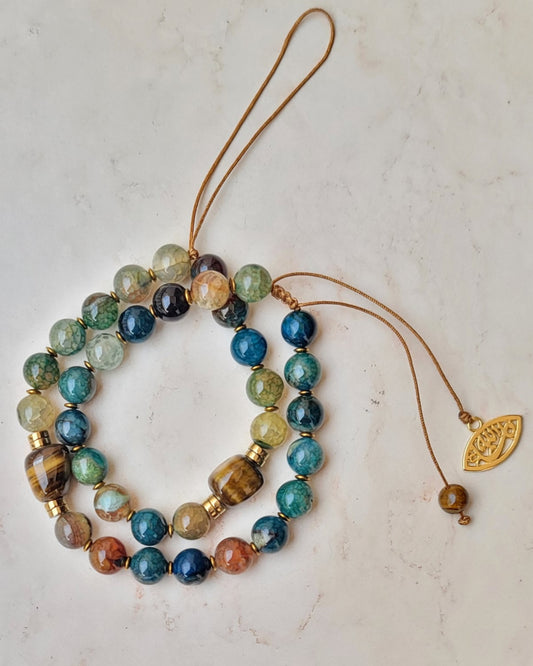 33 Agate Sebha / Mobile Chain / Bracelet