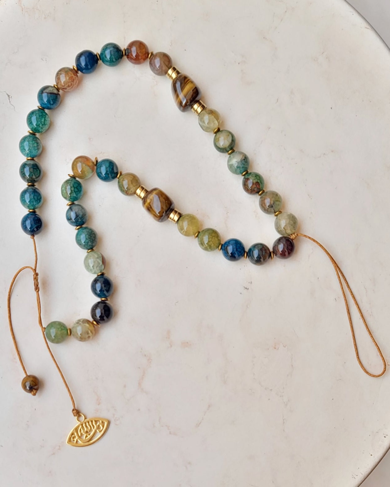33 Agate Sebha / Mobile Chain / Bracelet
