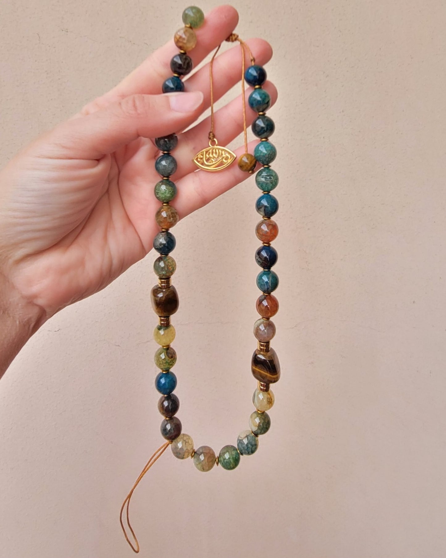 33 Agate Sebha / Mobile Chain / Bracelet