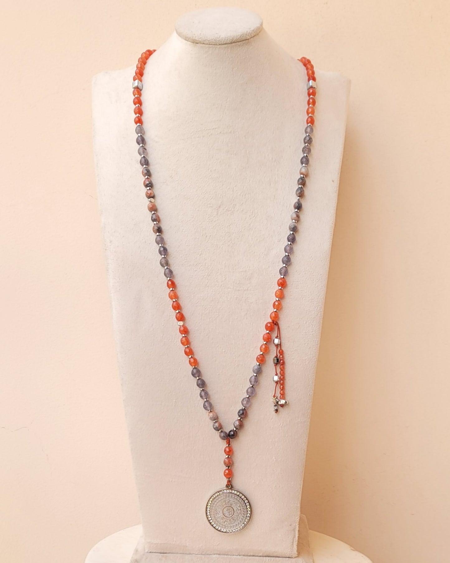 99 Wearable Long Agate Sebha / Necklace