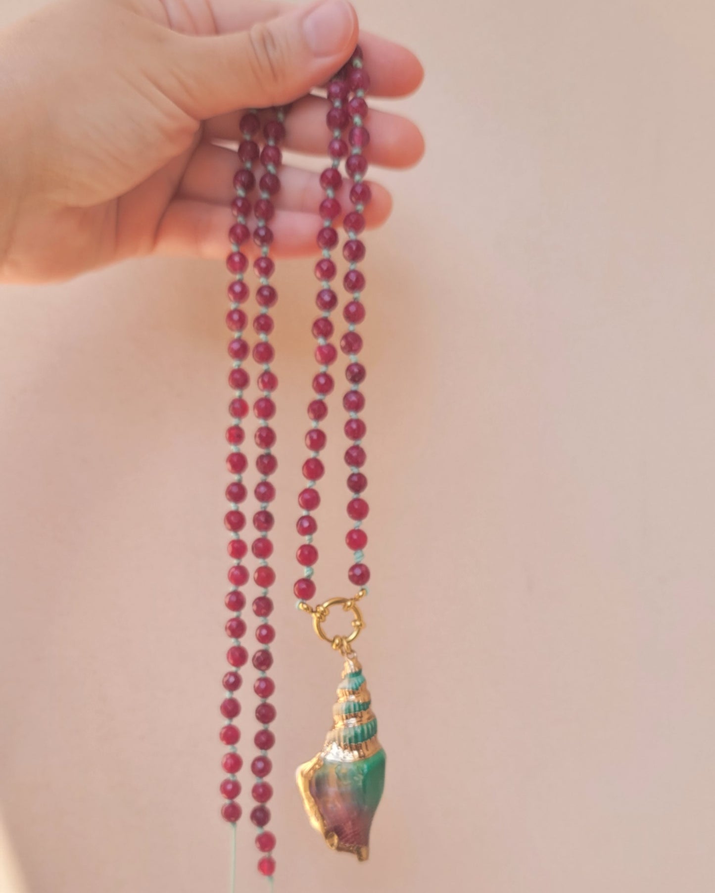 Long Summer Necklace / Multilayer Bracelet / Sebha