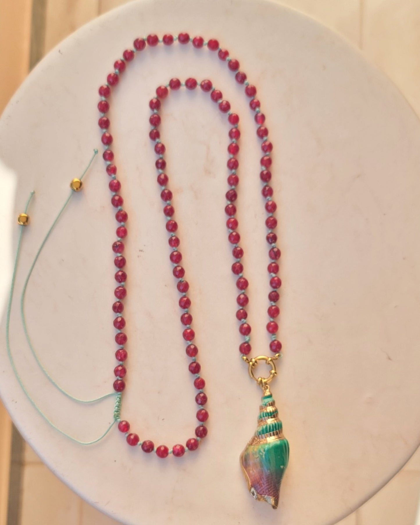 Long Summer Necklace / Multilayer Bracelet / Sebha
