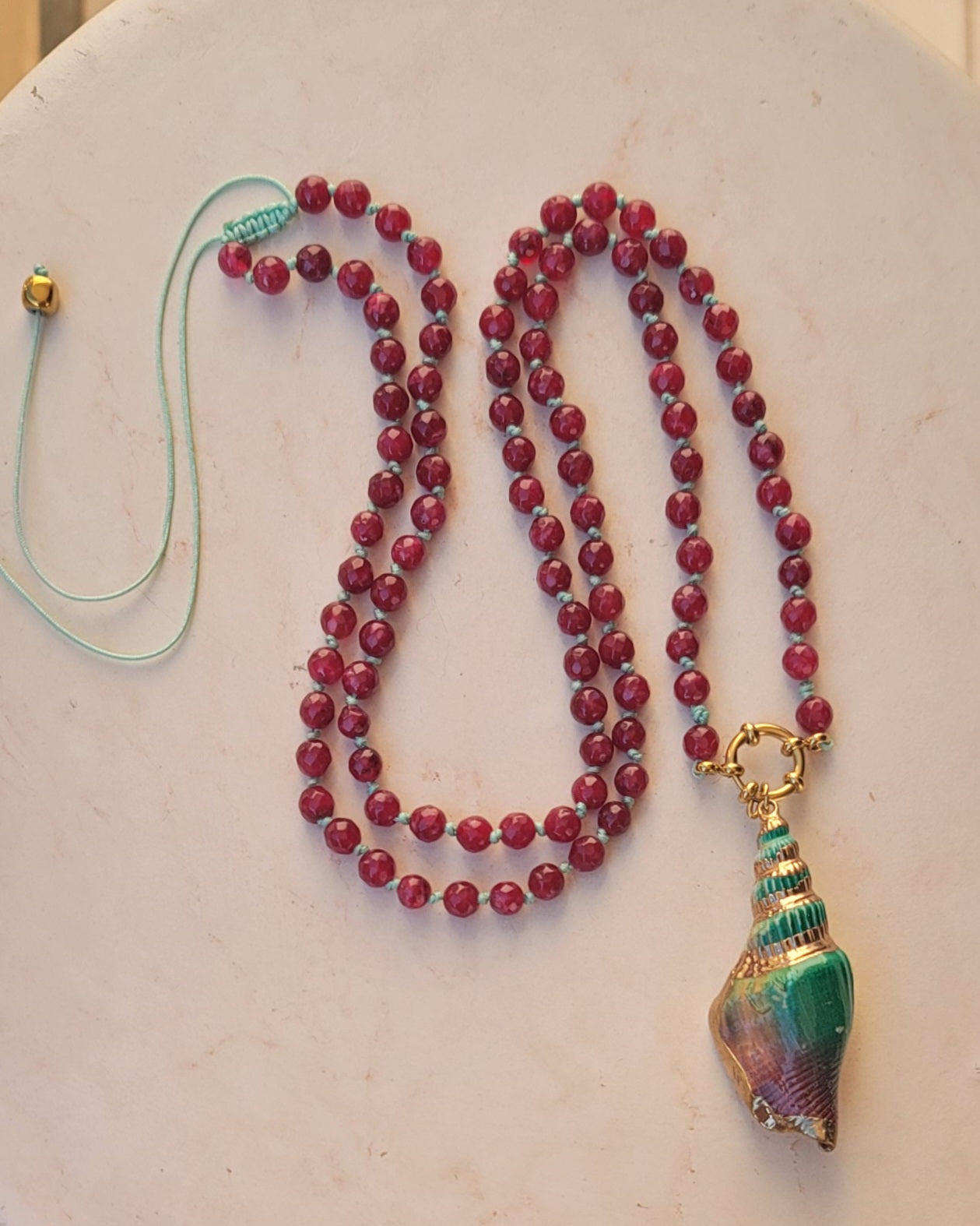 Long Summer Necklace / Multilayer Bracelet / Sebha