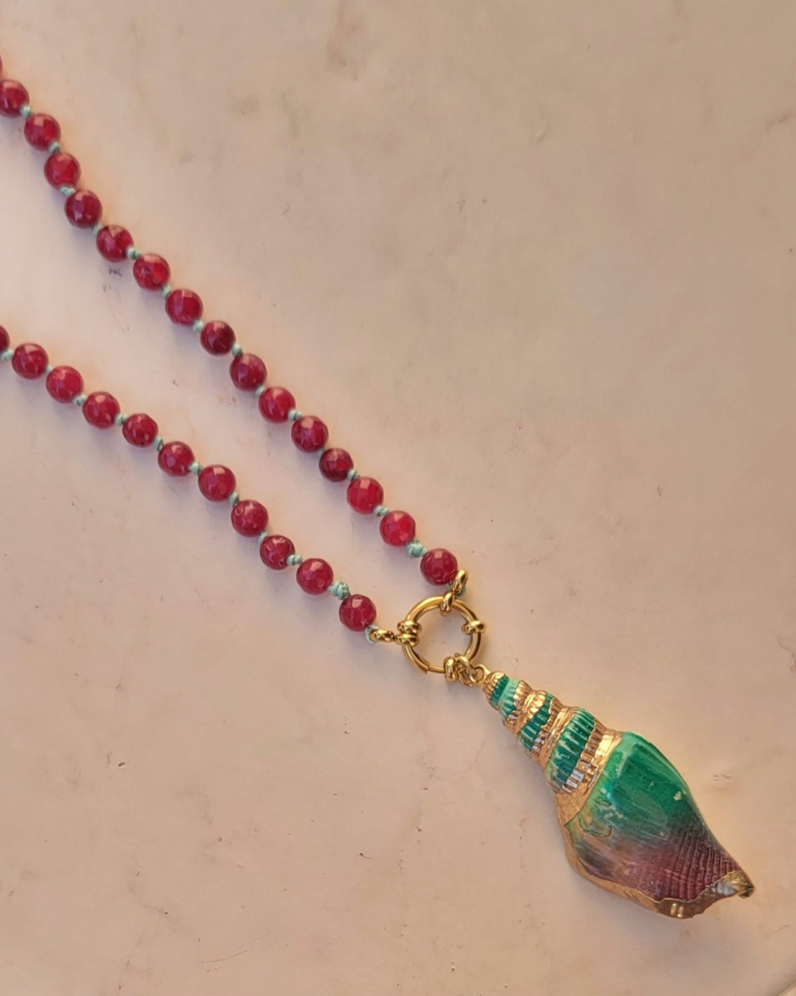 Long Summer Necklace / Multilayer Bracelet / Sebha