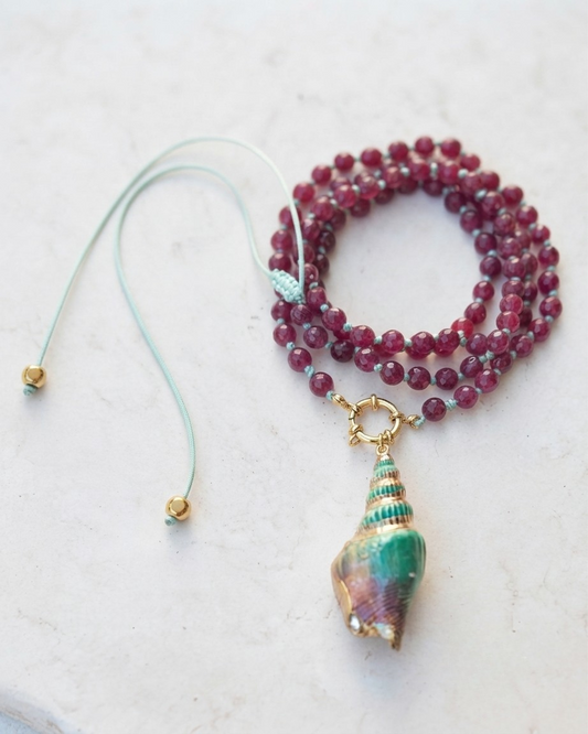Long Summer Necklace / Multilayer Bracelet / Sebha