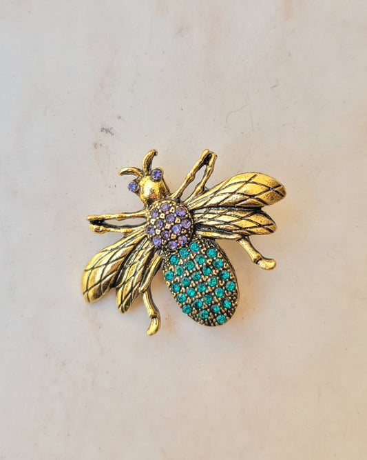 Vintage Bee Brooch