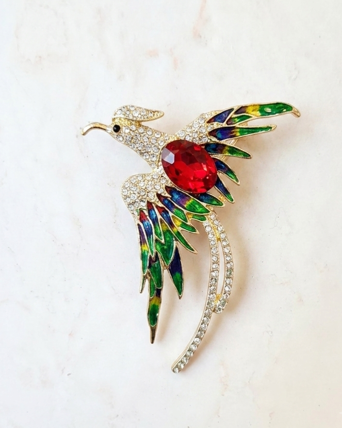 Bird Brooch