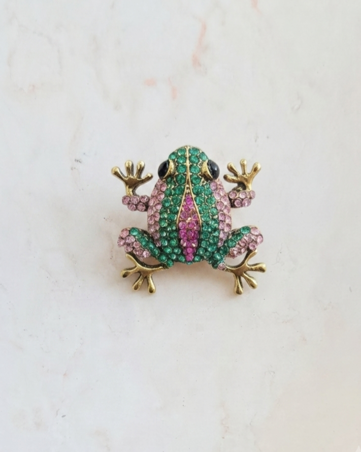 Frog Brooch